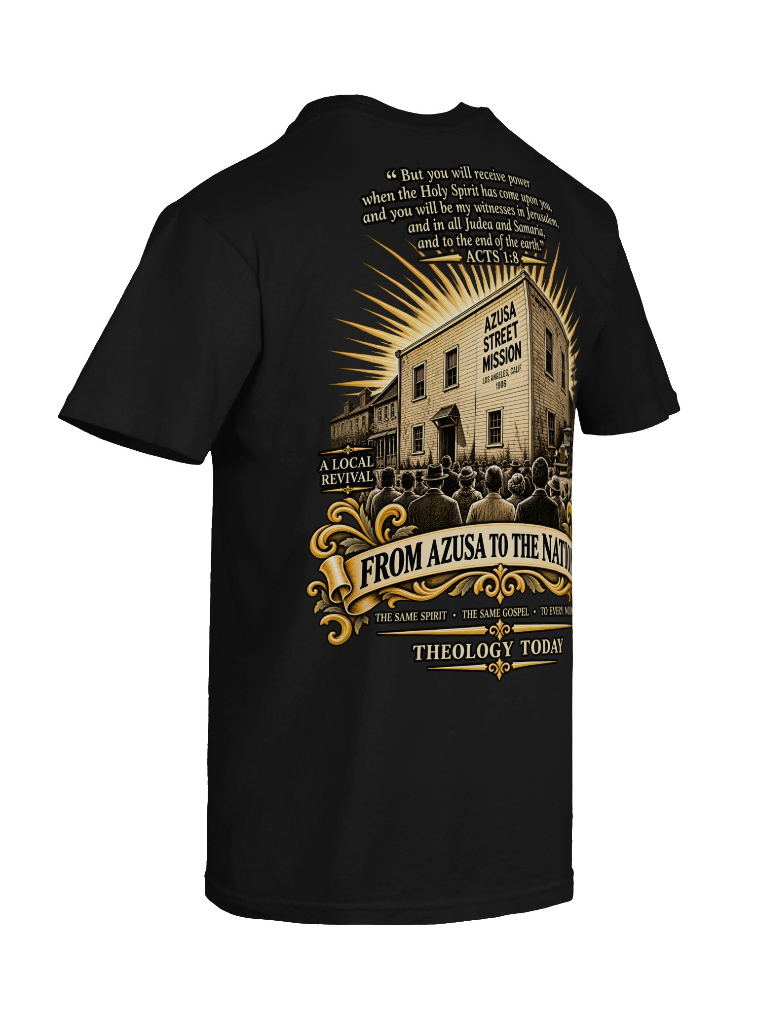 From Azusa to the Nations | Pentecostal Revival T-Shirt product image (12)