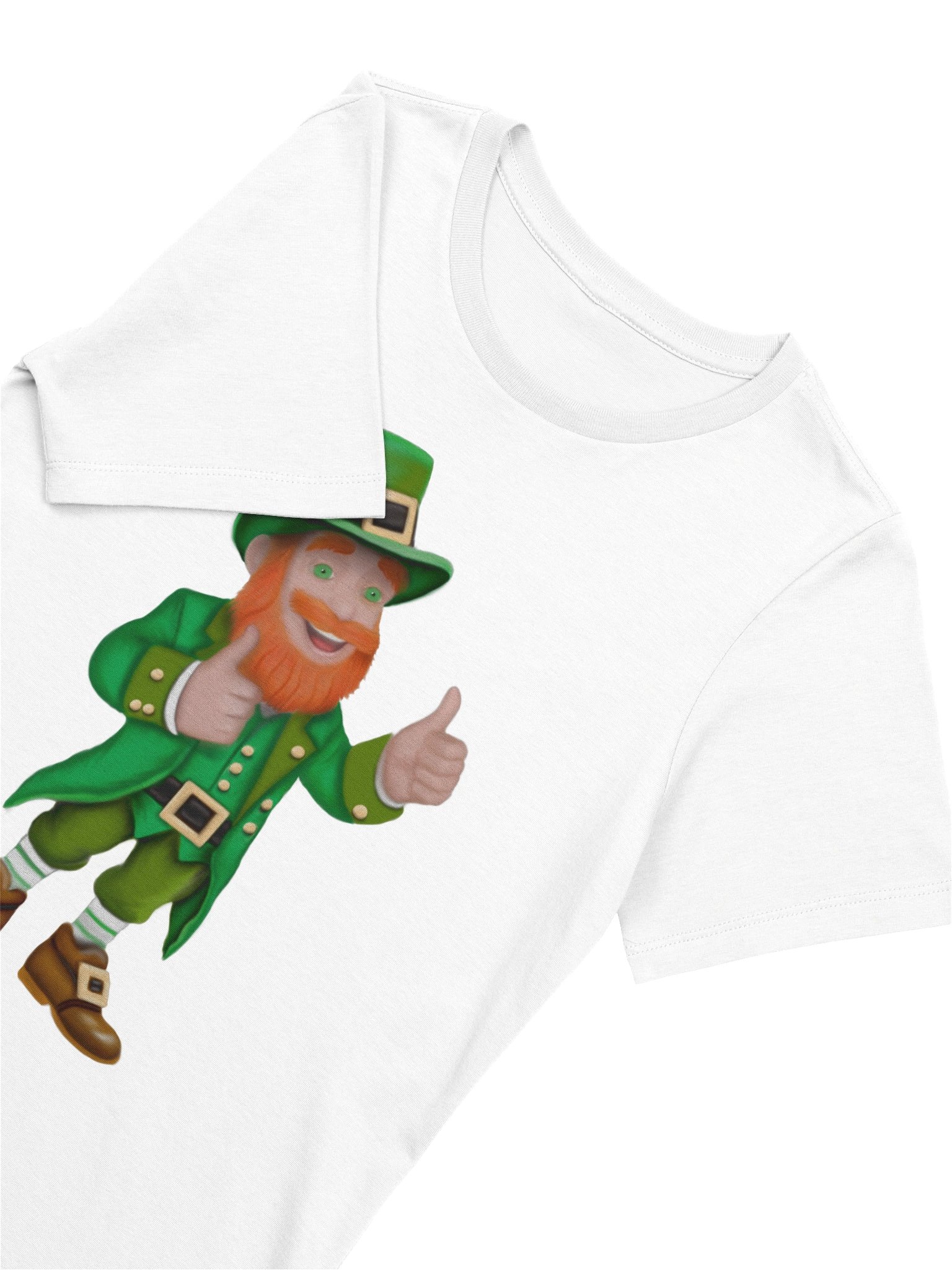Leprechaun T-Shirt. Women's Bella+Canvas Supersoft Relaxed-fit T-Shirt product image (3)