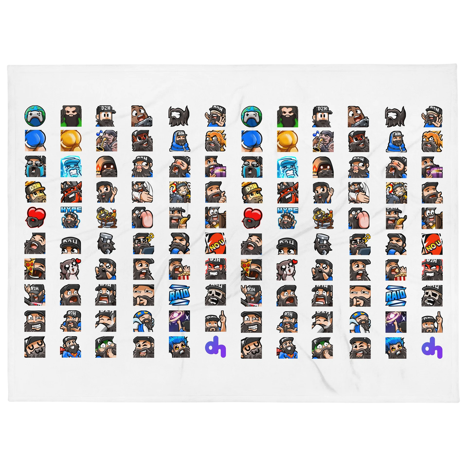 Emote Throw Blanket product image (1)