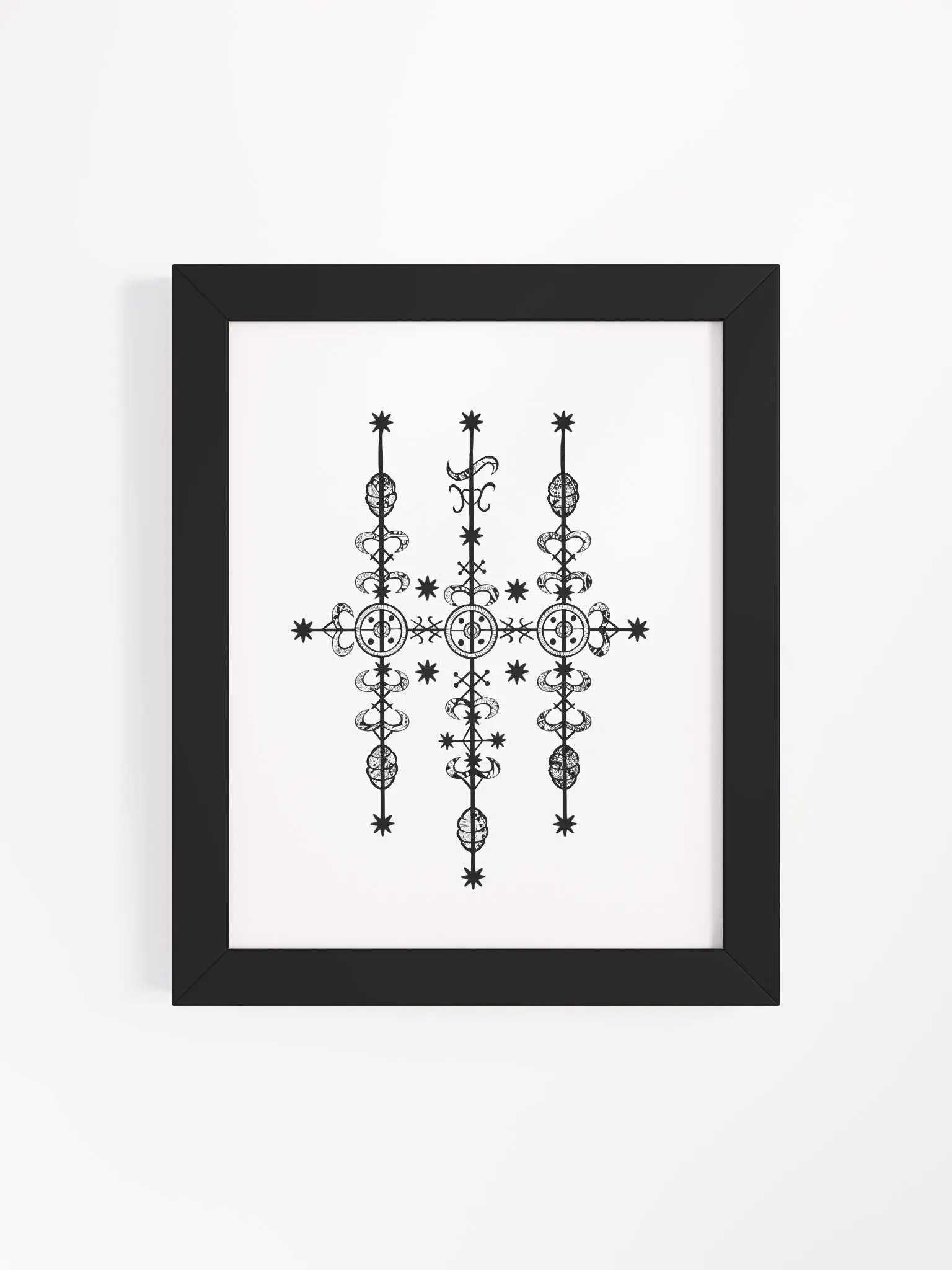 Frame with Marasa vèvè product image (37)