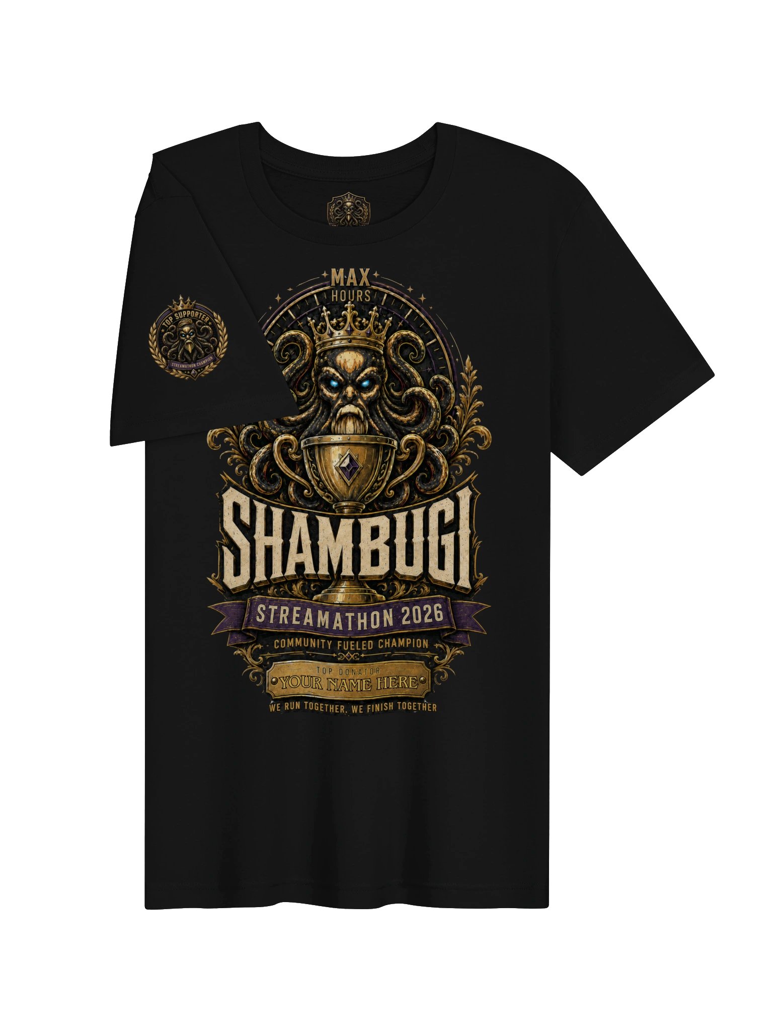Top Donator Tee: Shambugi Birthday Streamathon 2026 product image (3)
