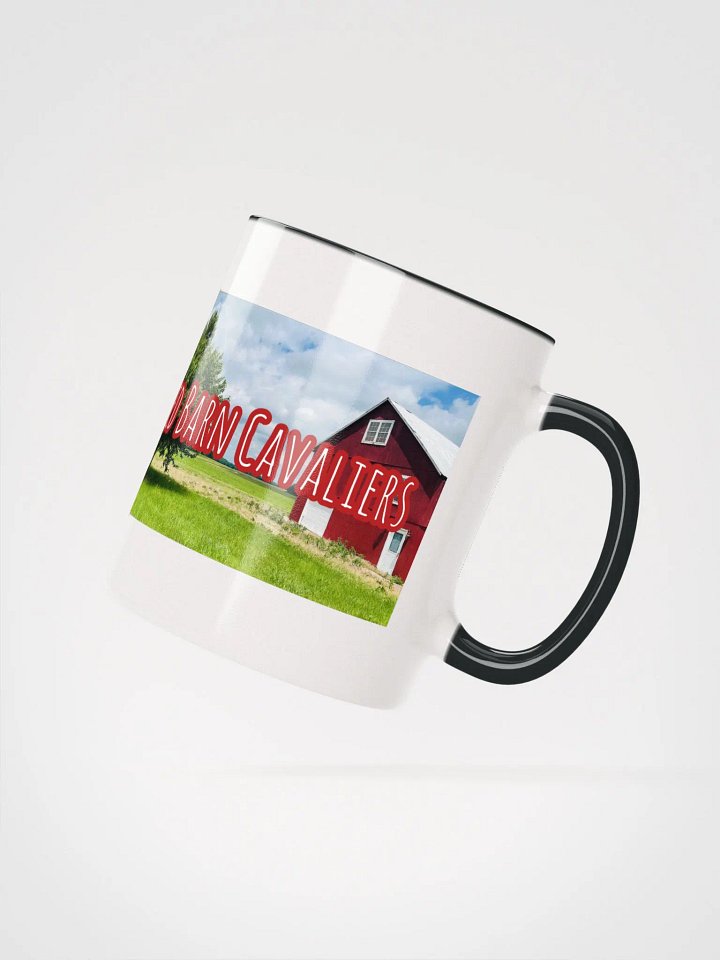 Red Barn Cavaliers Logo Ceramic Mug with Colored Handle & Interior by Mugz product image (11)
