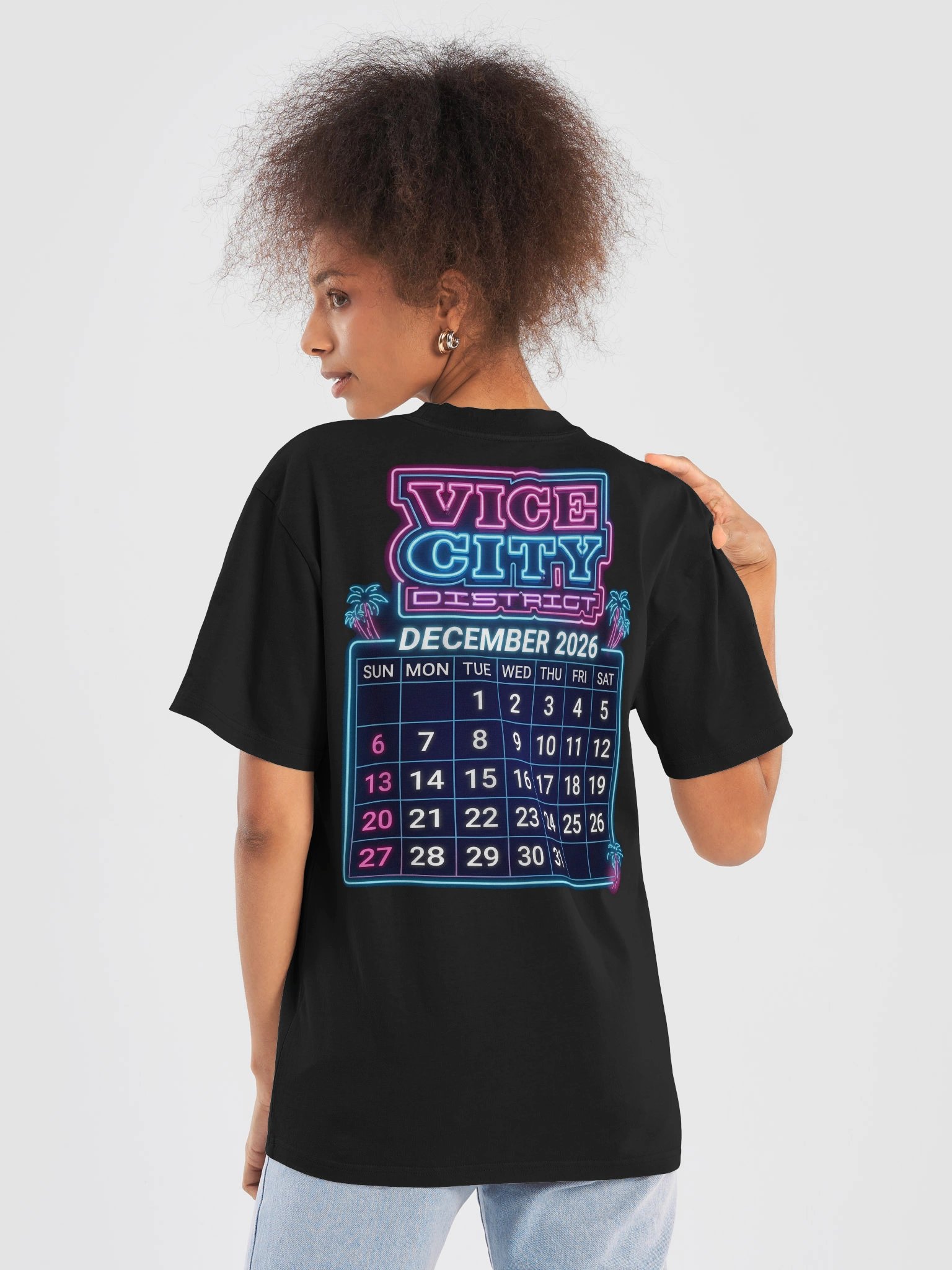 Vice City District December Tee product image (2)