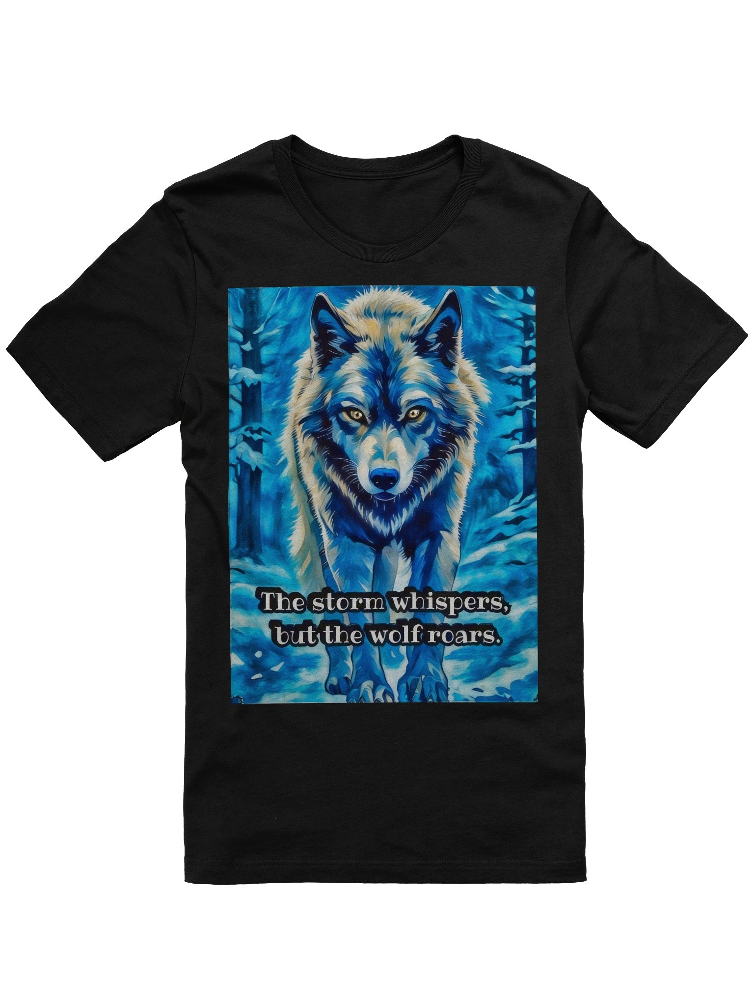Storm and Wolf Graphic T-Shirt product image (1)