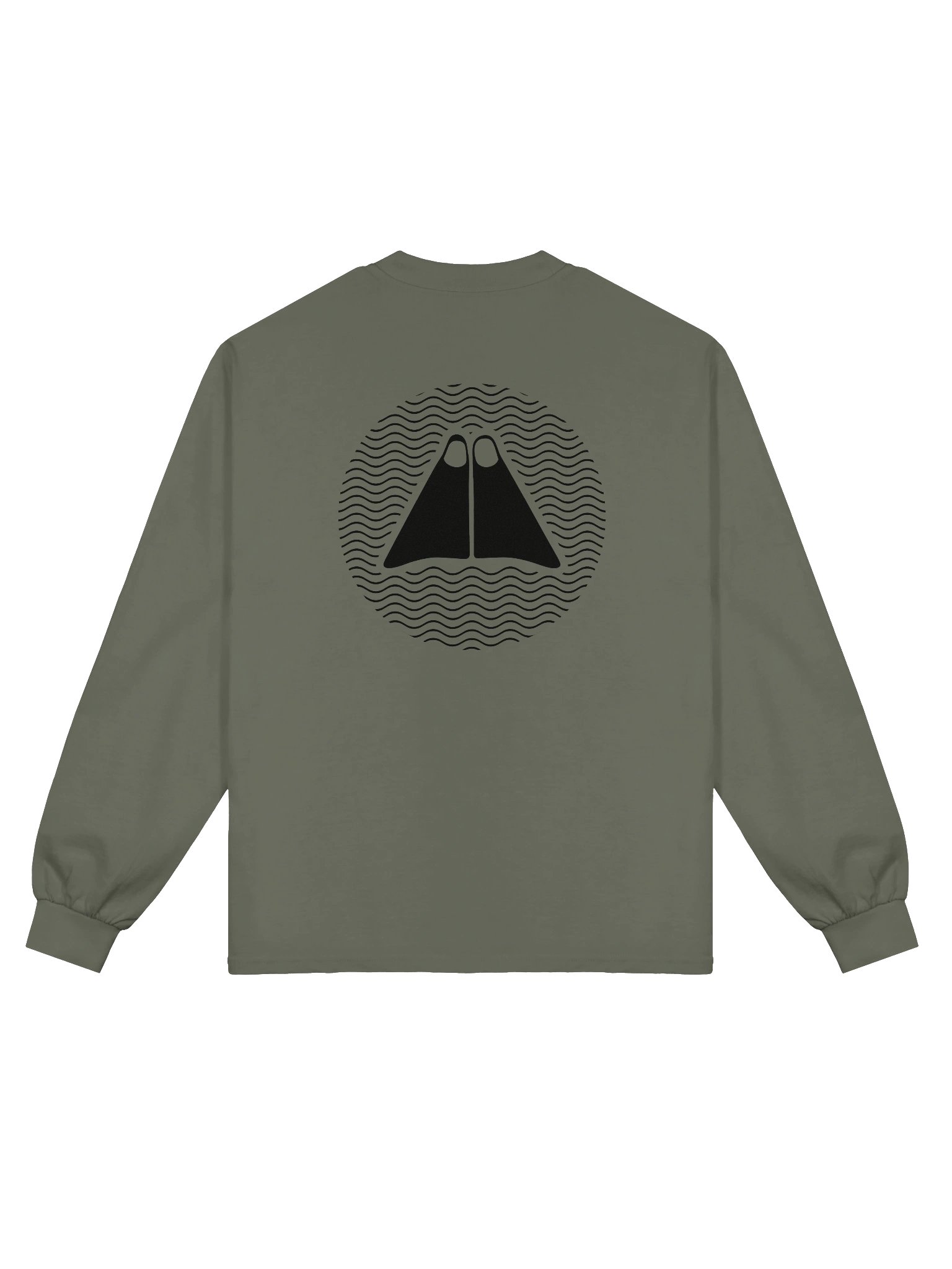 Retro Fins Long Sleeve Tee product image (5)