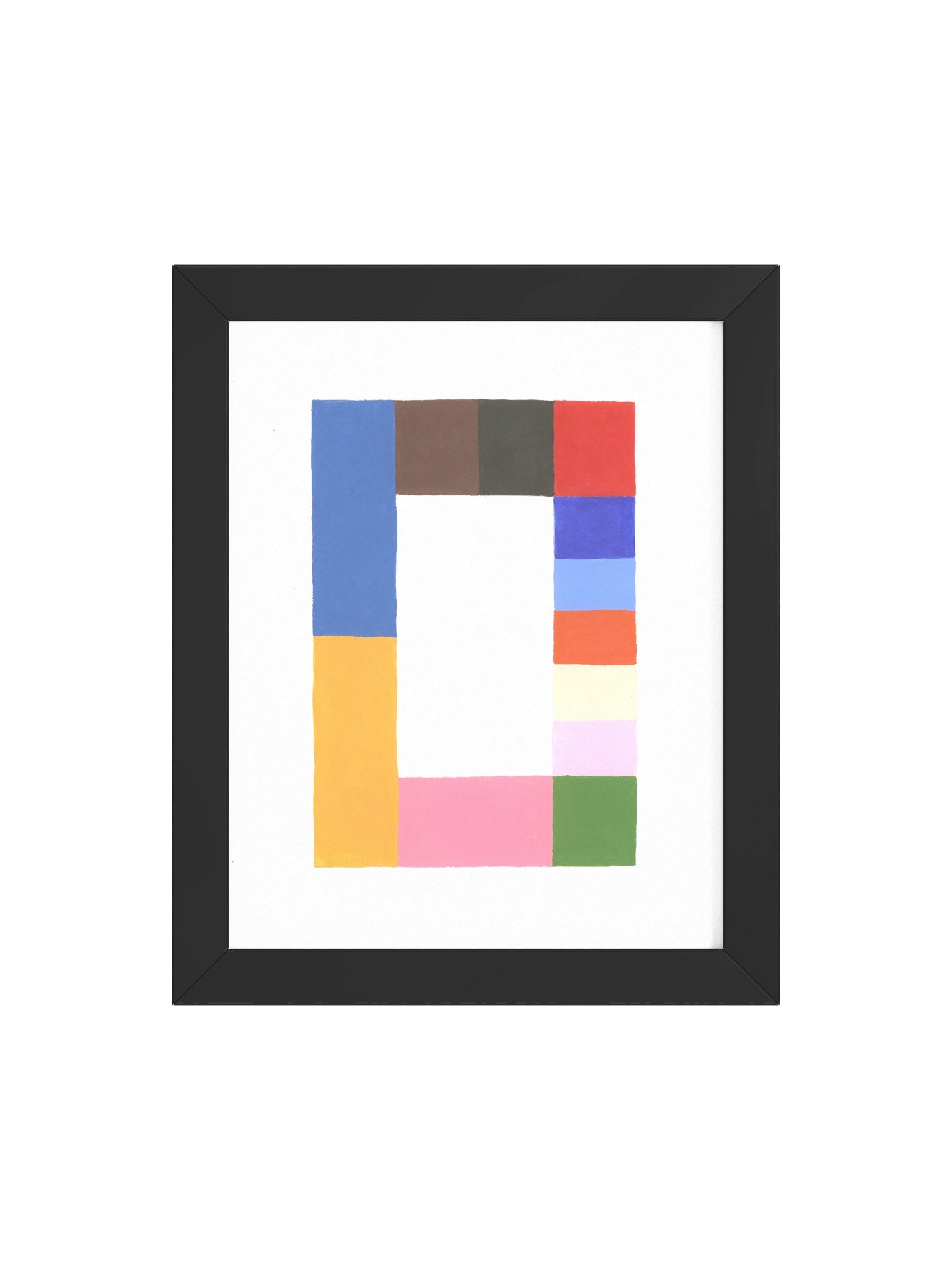 Loop Around The Sun Framed Painting Print product image (4)