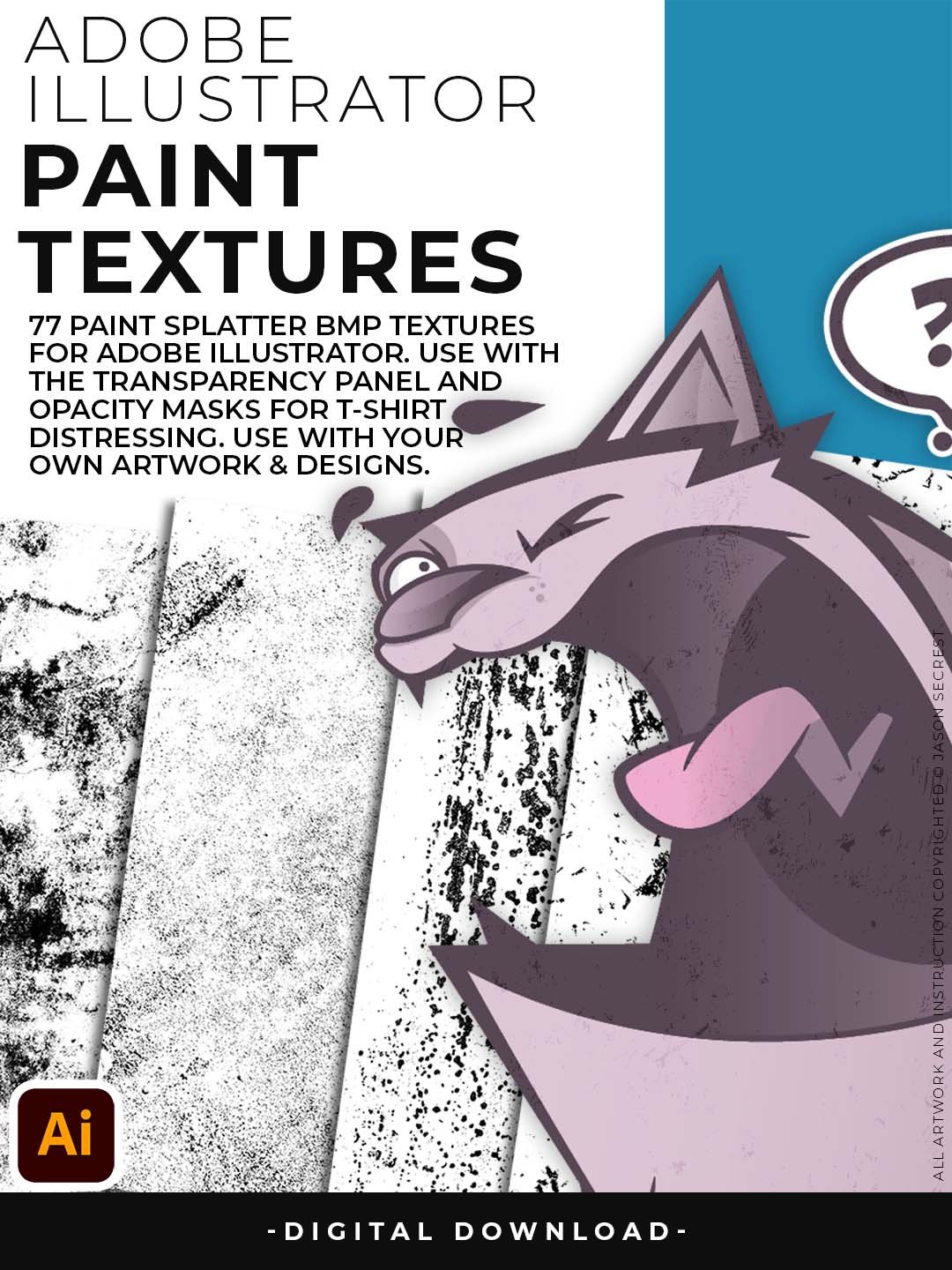 Paint Texture Pack for Adobe Illustrator product image (4)