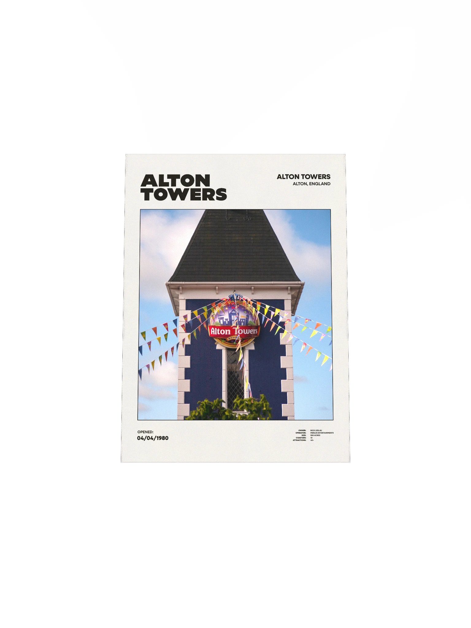 Alton Towers Premium Poster product image (4)