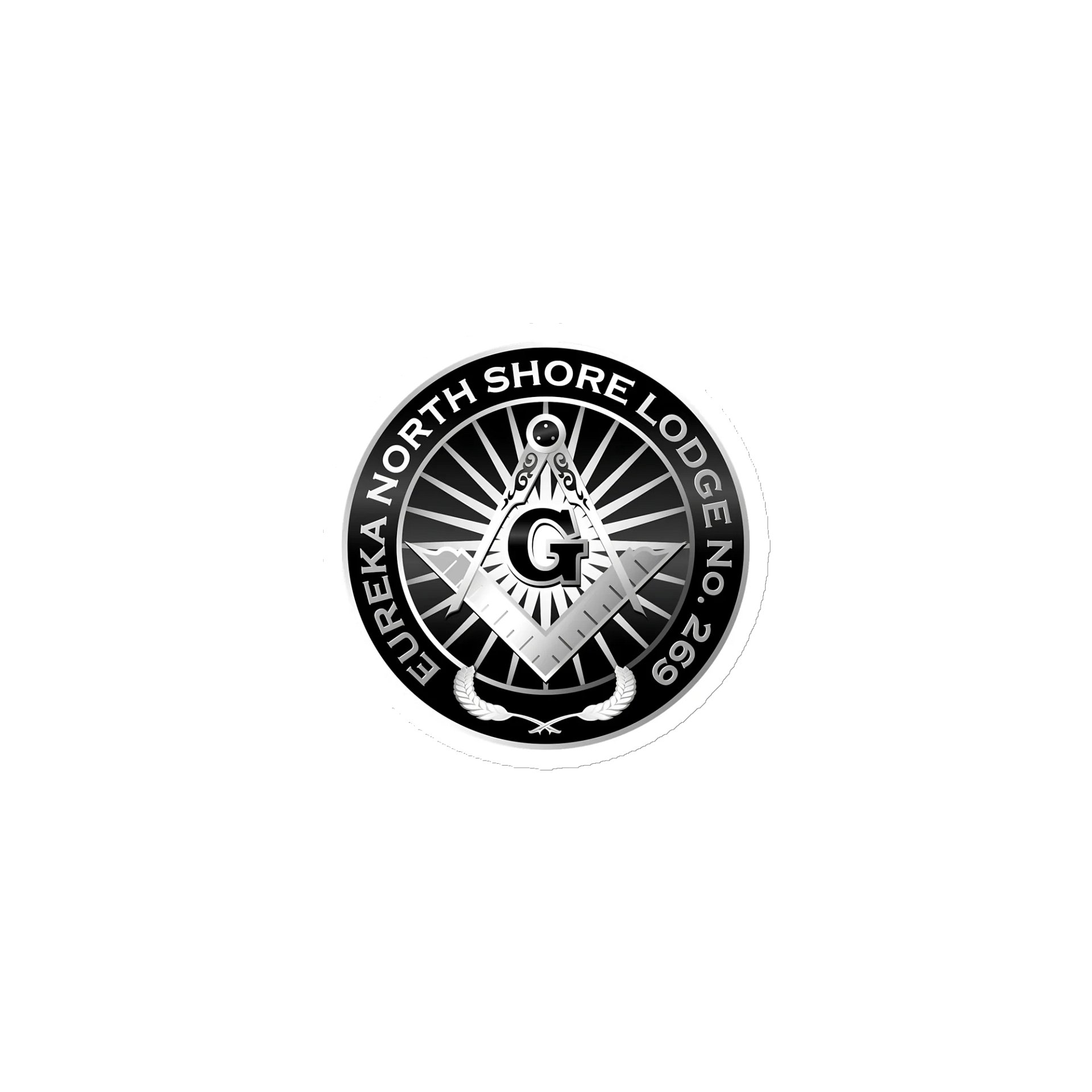 Eureka Seal Die-Cut Magnet - Stealth Edition product image (1)