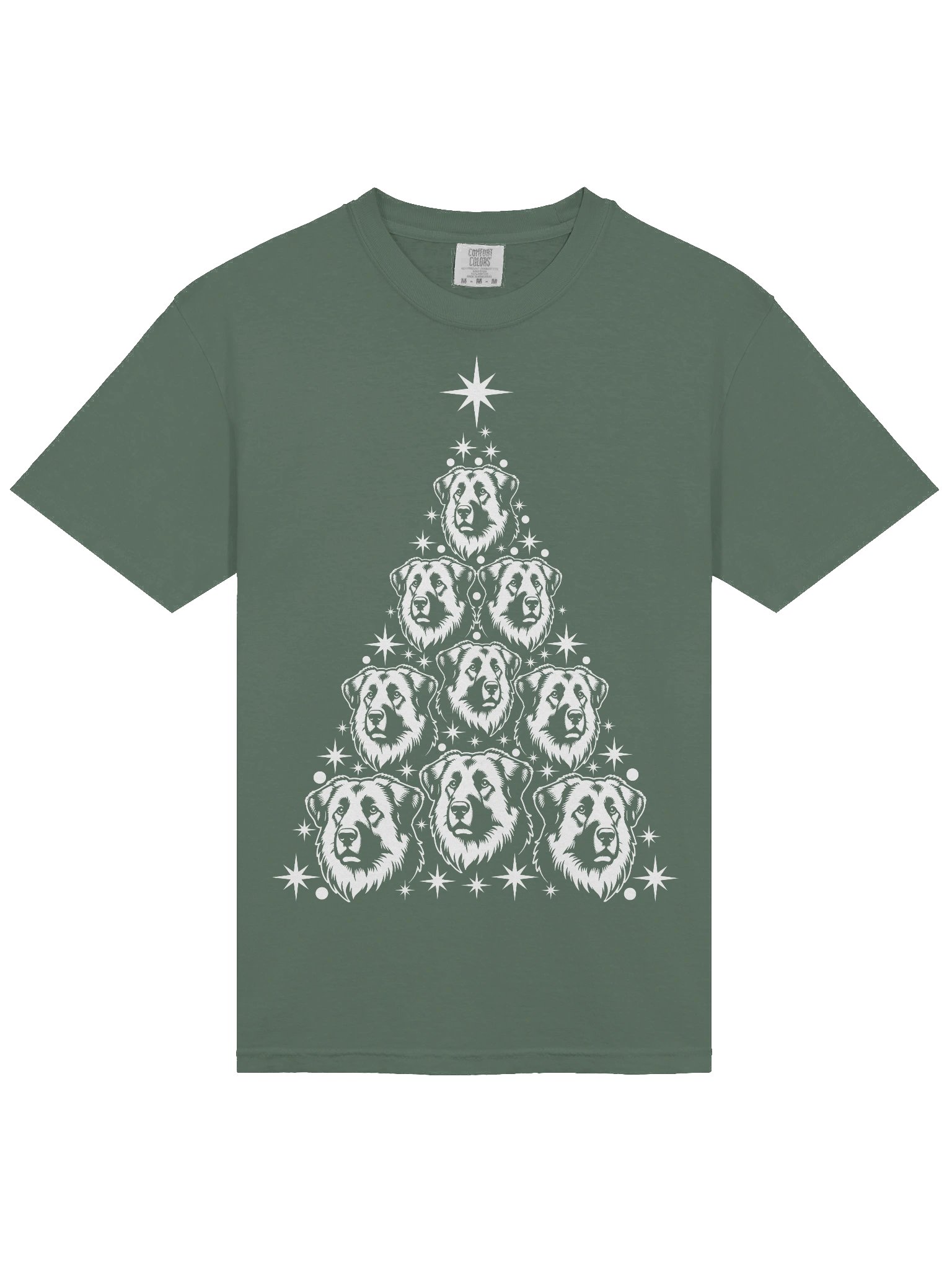 Anatolian Shepherd Dog Christmas Tree T-Shirt product image (5)