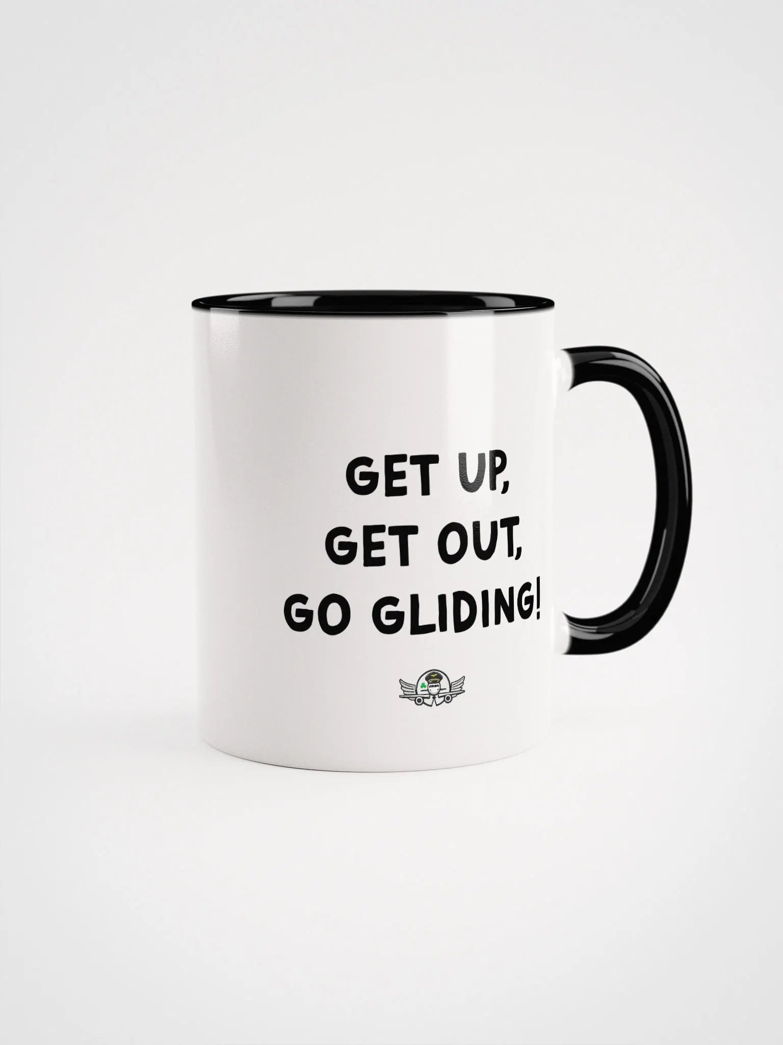 "Get up, go out, get gliding!" Mug product image (1)
