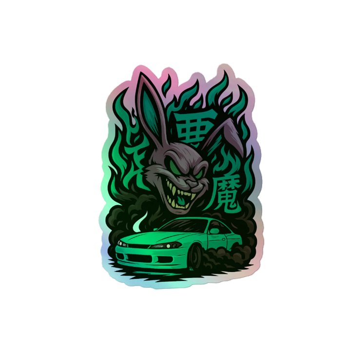Boosted Bunny™ “Mint Smoke & Carnage” Holo product image (2)