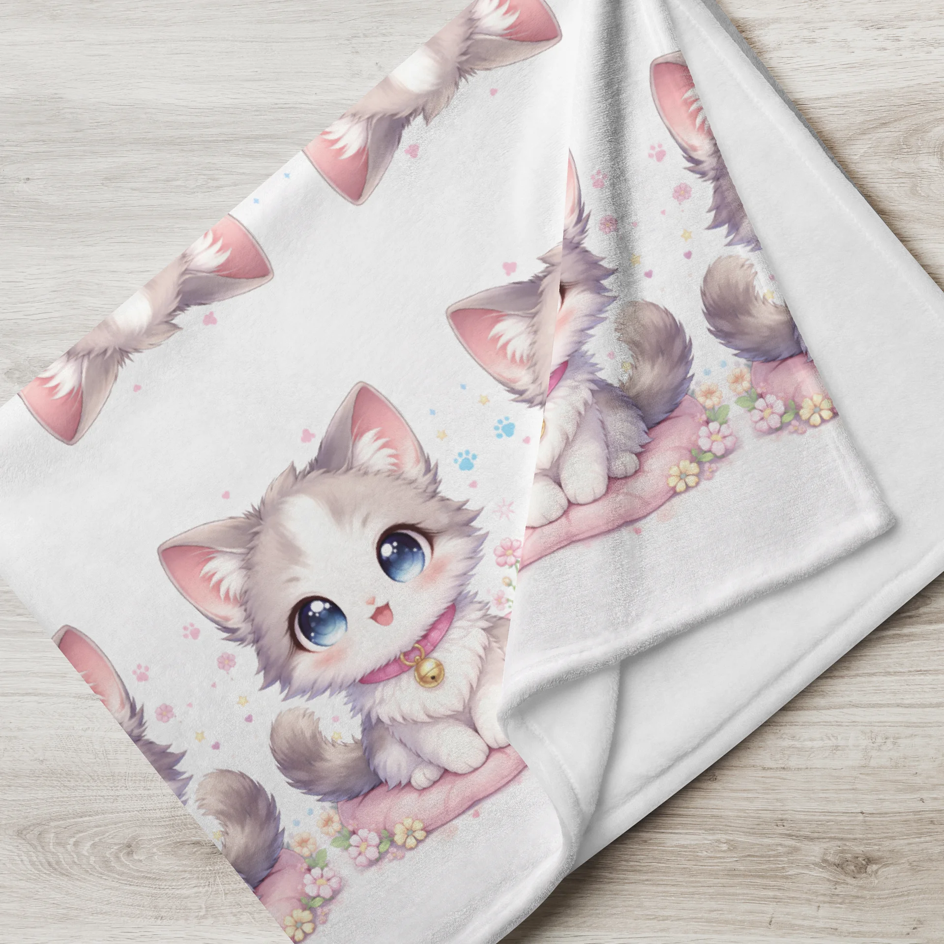 kitty blanket product image (7)