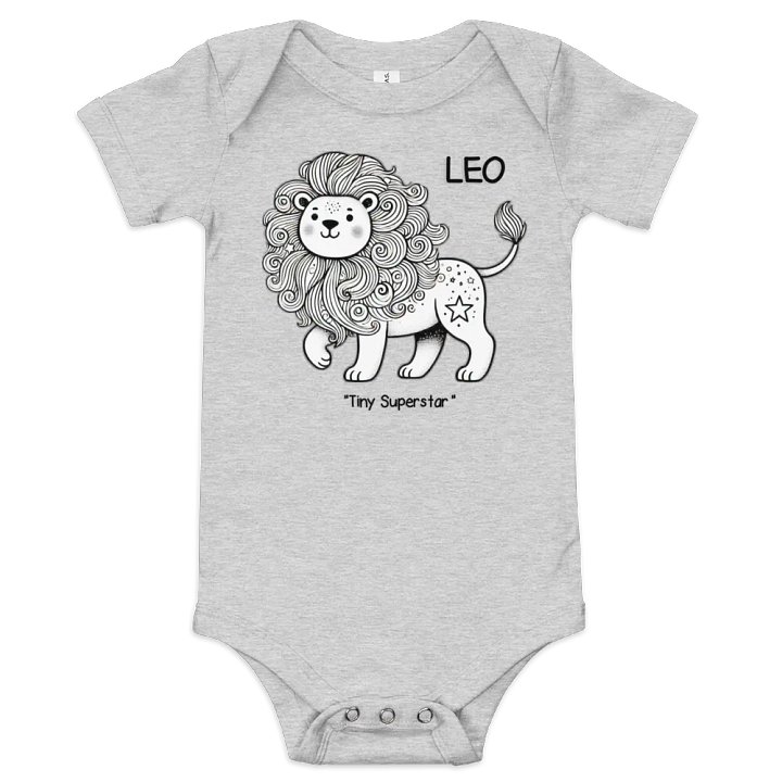 Leo's Tiny Superstar Onesie product image (2)