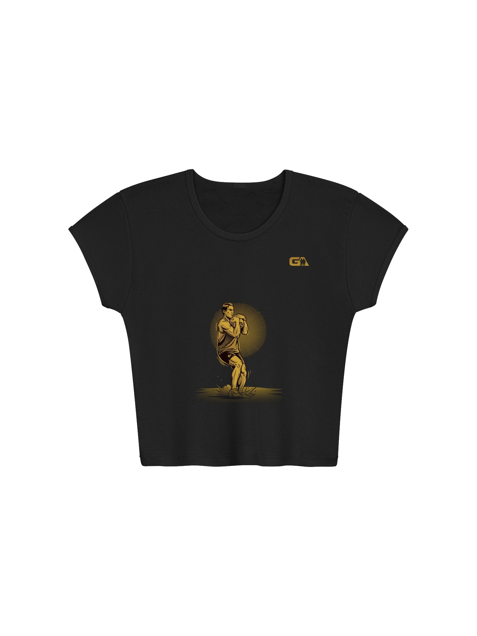 The Catch - Ribbed Baby Tee Crop Top product image (1)