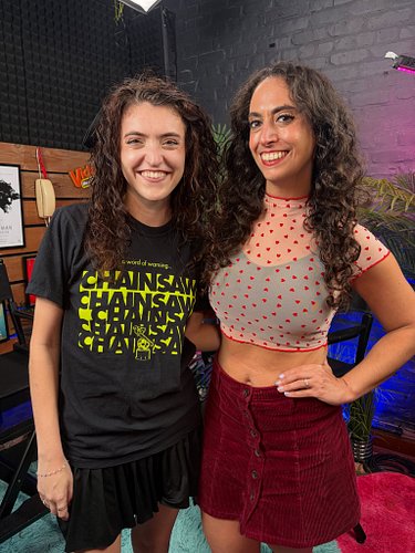 Just a couple of gals who MURDERED another episode of KATIE AFRAIDY!