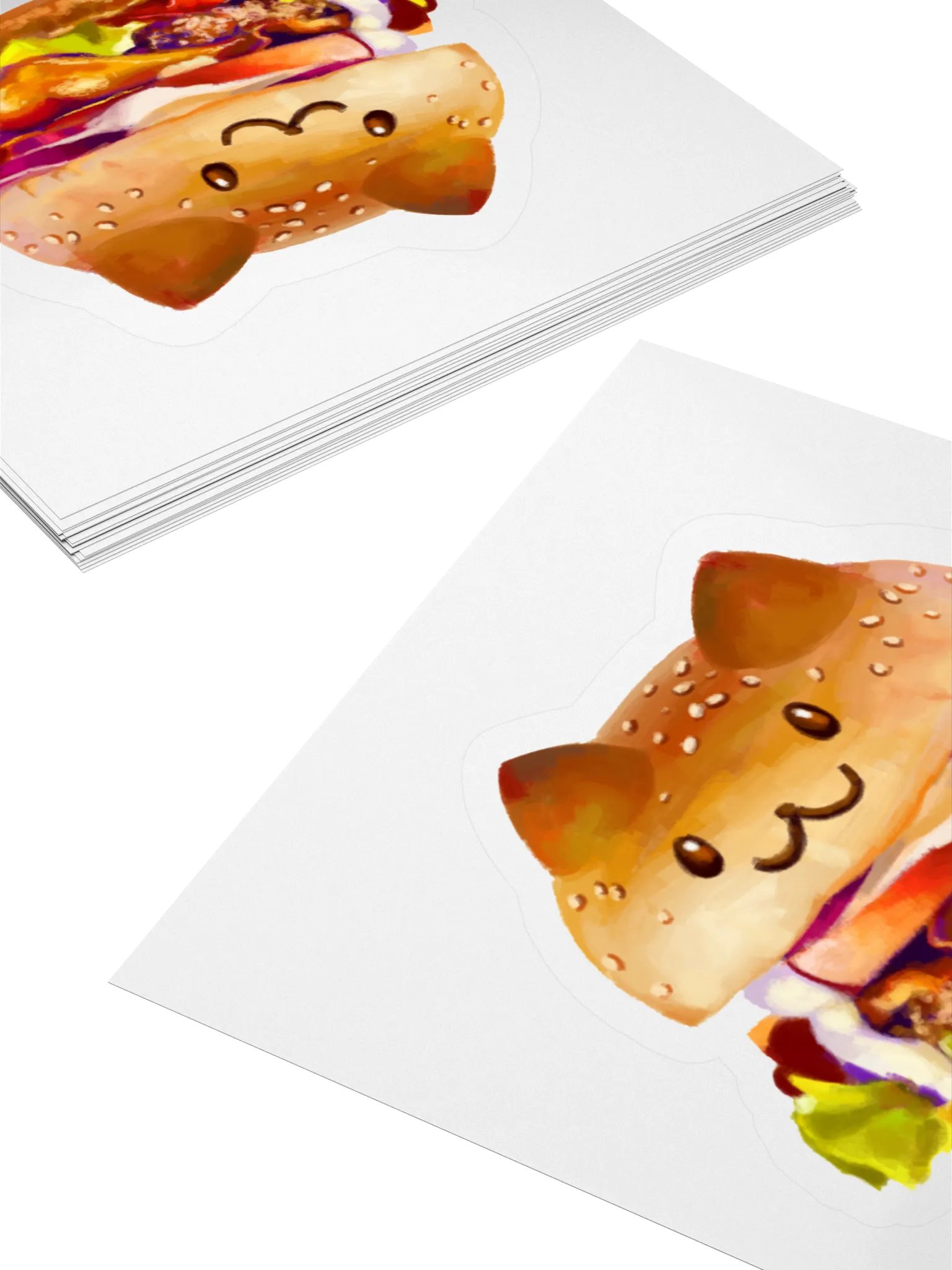 Cat Sandwich Sticker :3 product image (8)