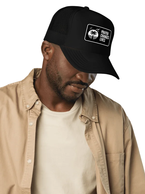 Prayer Changes Lives Trucker Hat | Prayer changes lives product image (1)