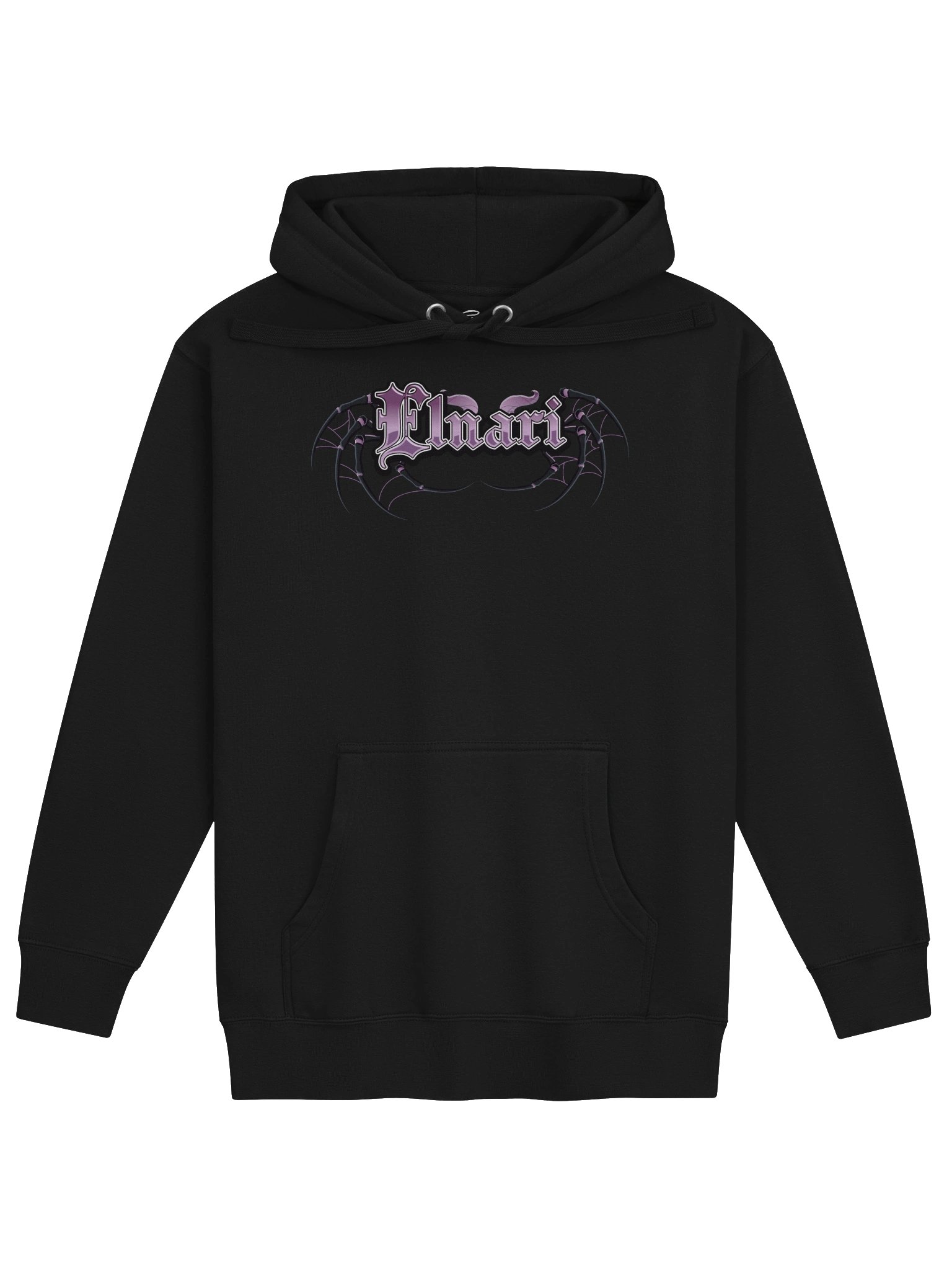 BLACK ANIME HOODIE product image (1)