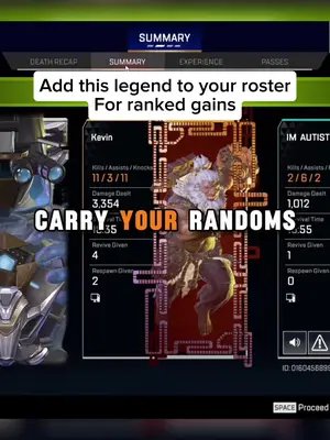This legend has insane RP gain potential! #apex #apexlegends #apexlegendscommunity #apexlegendsclips #xneeyah 