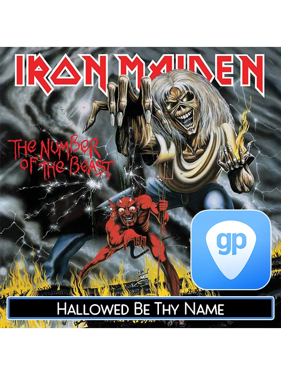 Hallowed Be Thy Name | PDF Tab + Guitar Pro | Iron Maiden product image (1)
