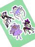 Oops! All PURPLE Magical Girls!