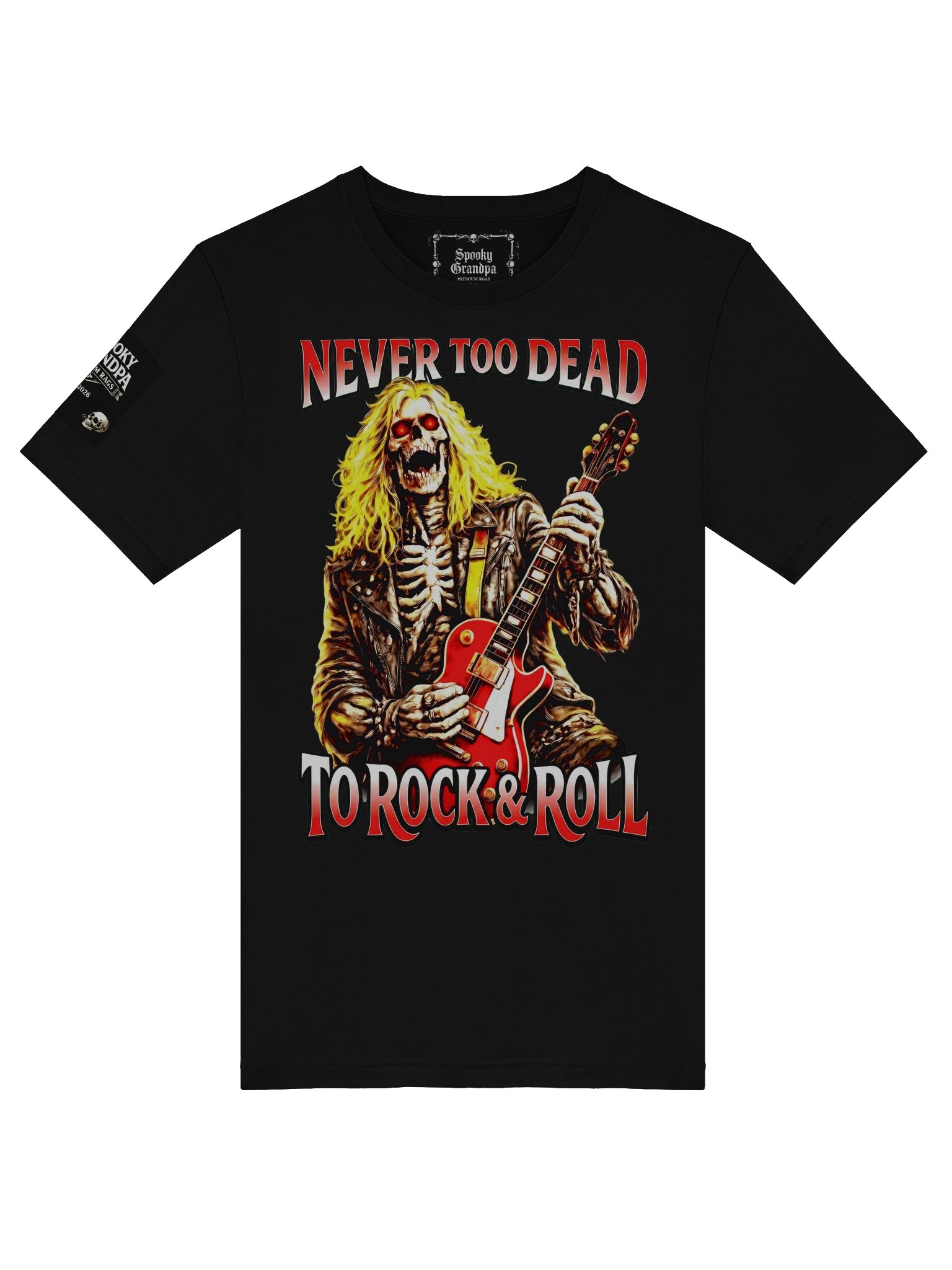Never Too Dead to Rock & Roll - Shredder Edition – Men's Tee product image (8)