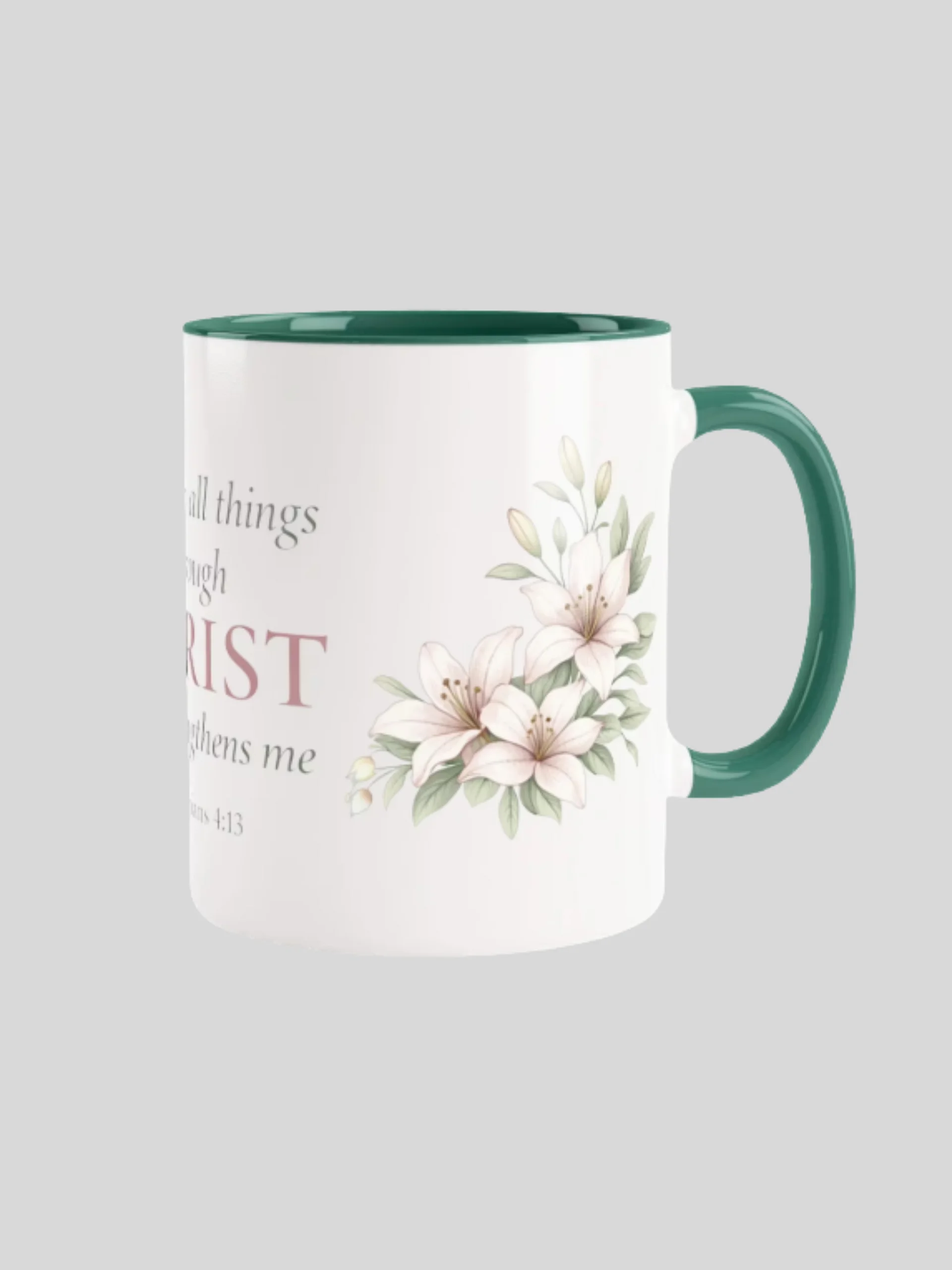 Philippians 4:13 Ceramic Mug product image (1)