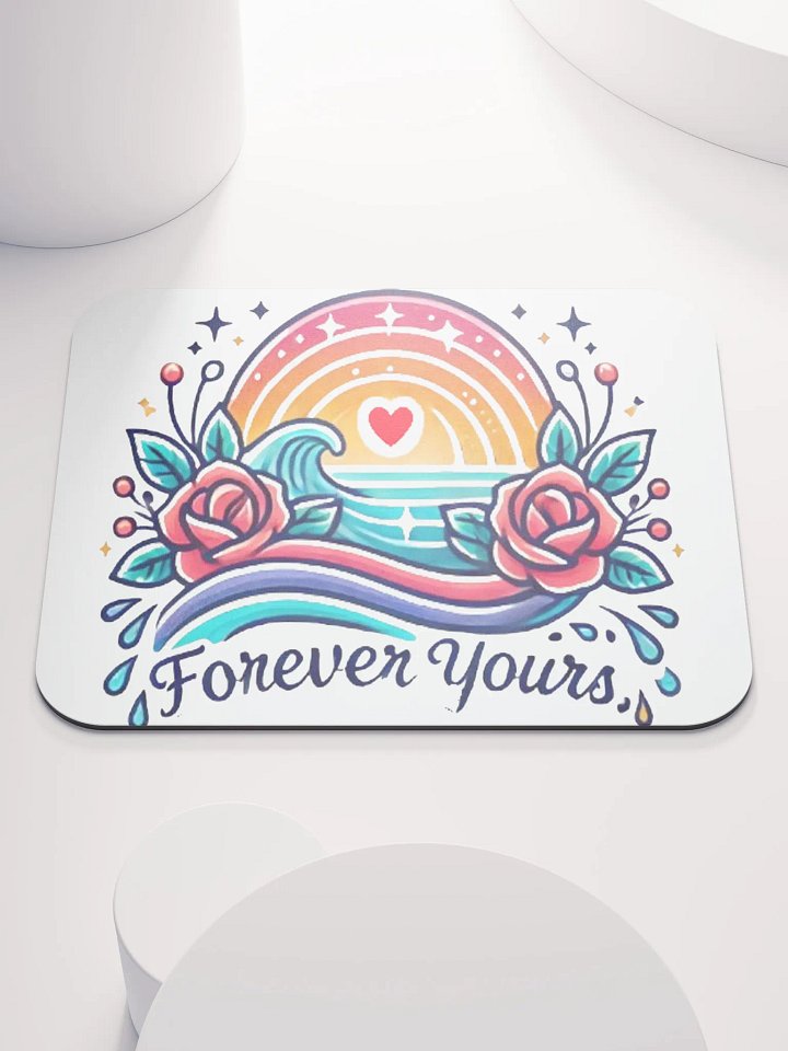 Melodic Heart Mouse Pad product image (1)