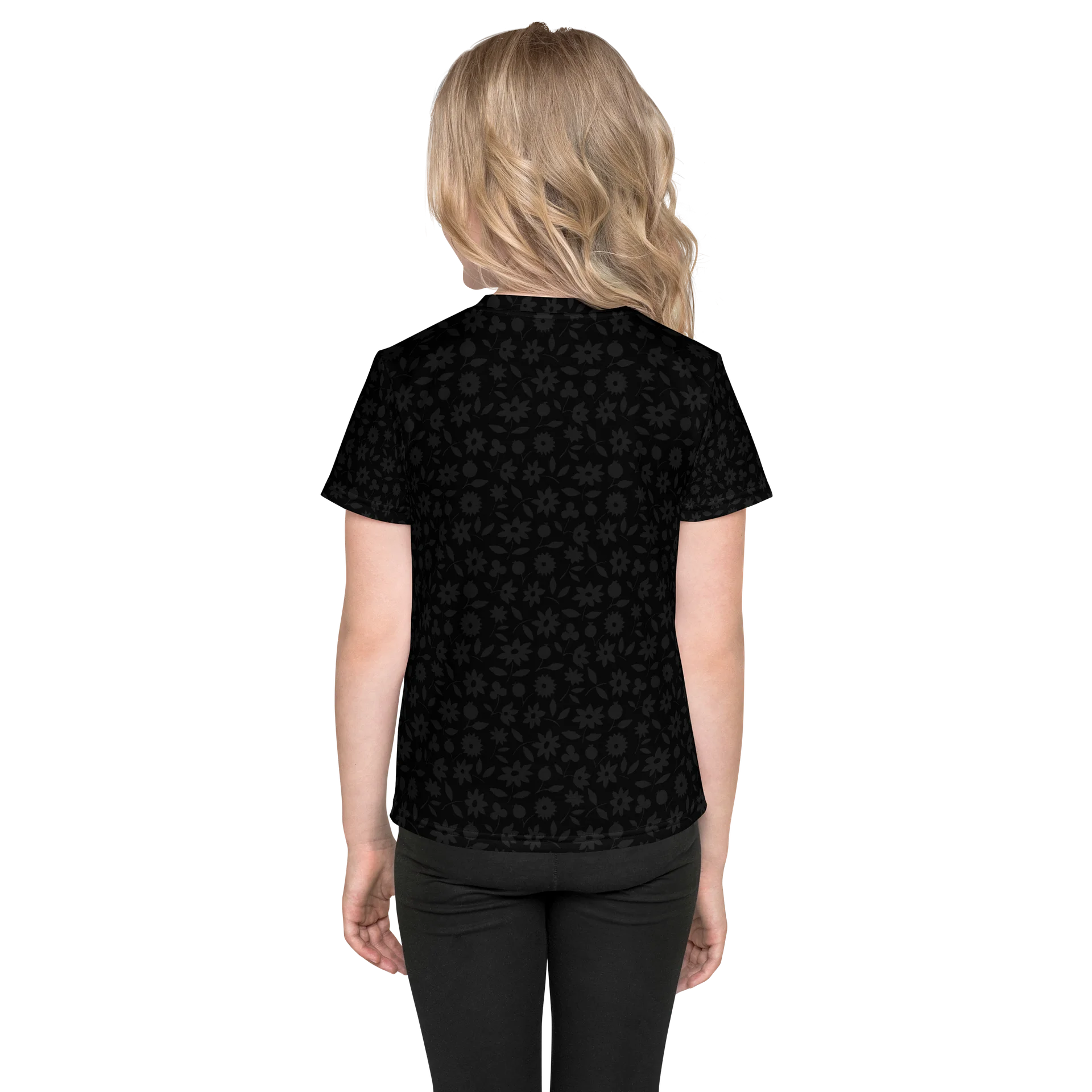 Midnight Floral Kids Tee product image (2)