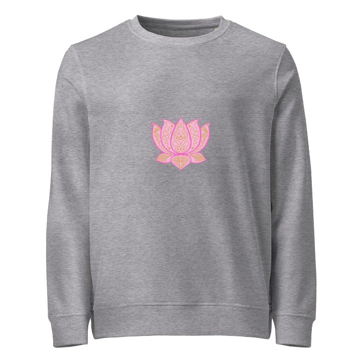 Golden Lotus Organic Sweatshirt product image (1)