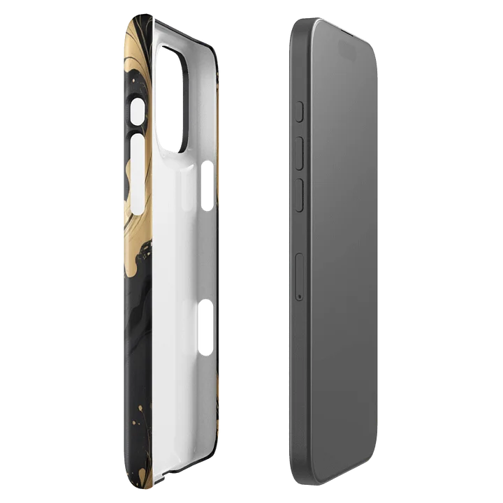 Snap Case for iPhone – Mystic Gold Flow product image (47)
