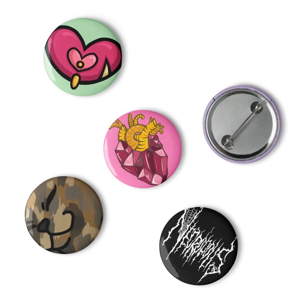 Necropolis button badges product image (4)
