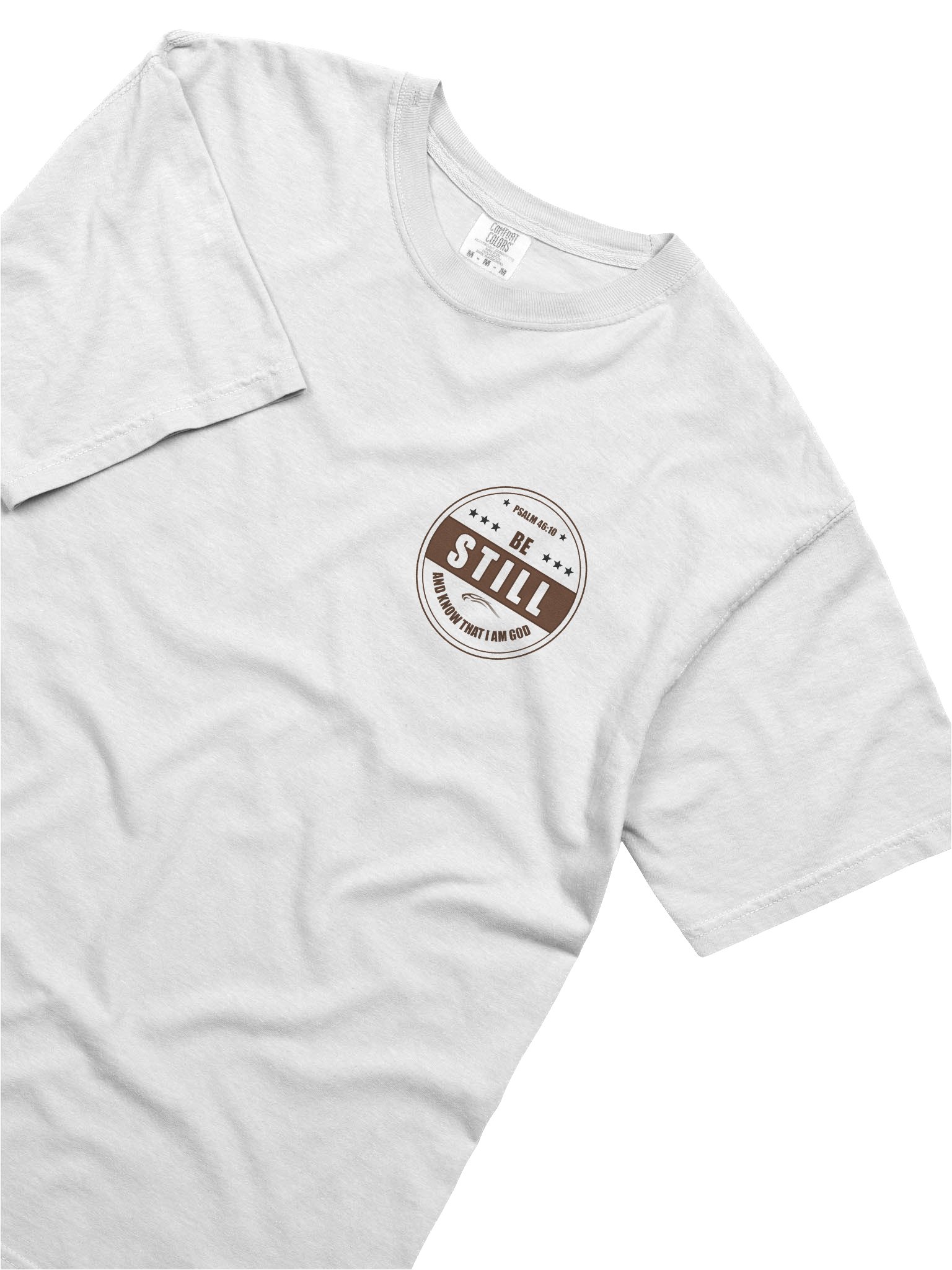 Be Still Emblem Comfort Tee product image (5)