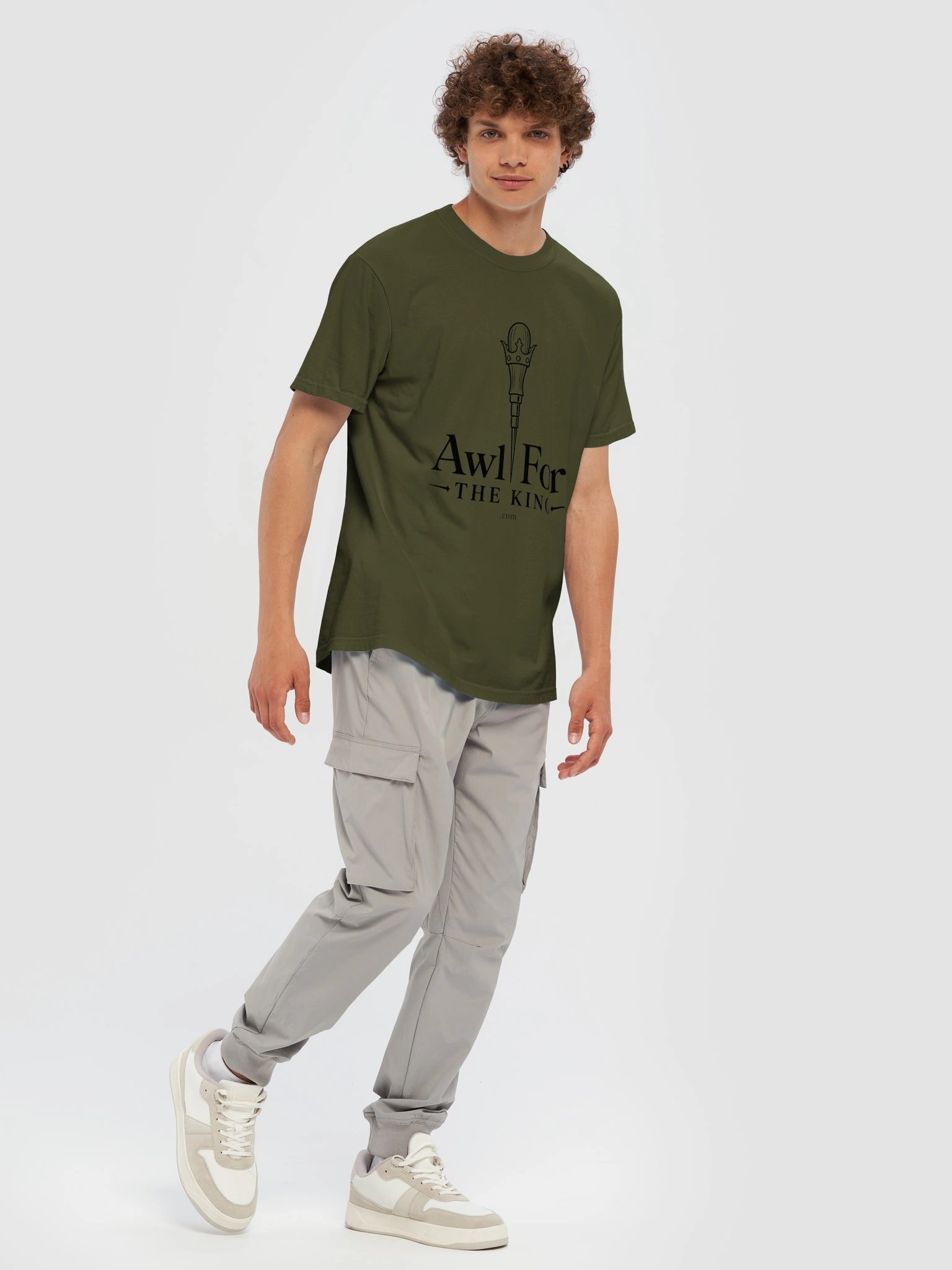 Go Therefore Heavy tee (front logo) product image (7)