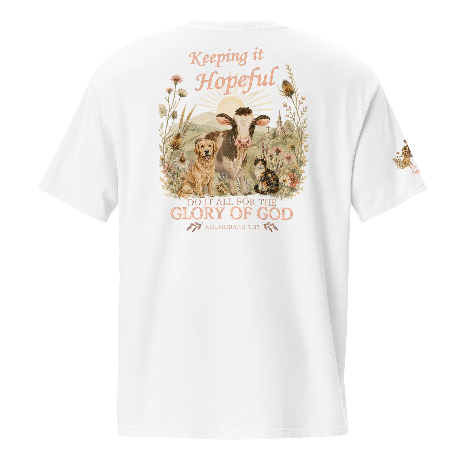 Colossians 3:23 Collection | Unisex Pocket Tee product image (20)