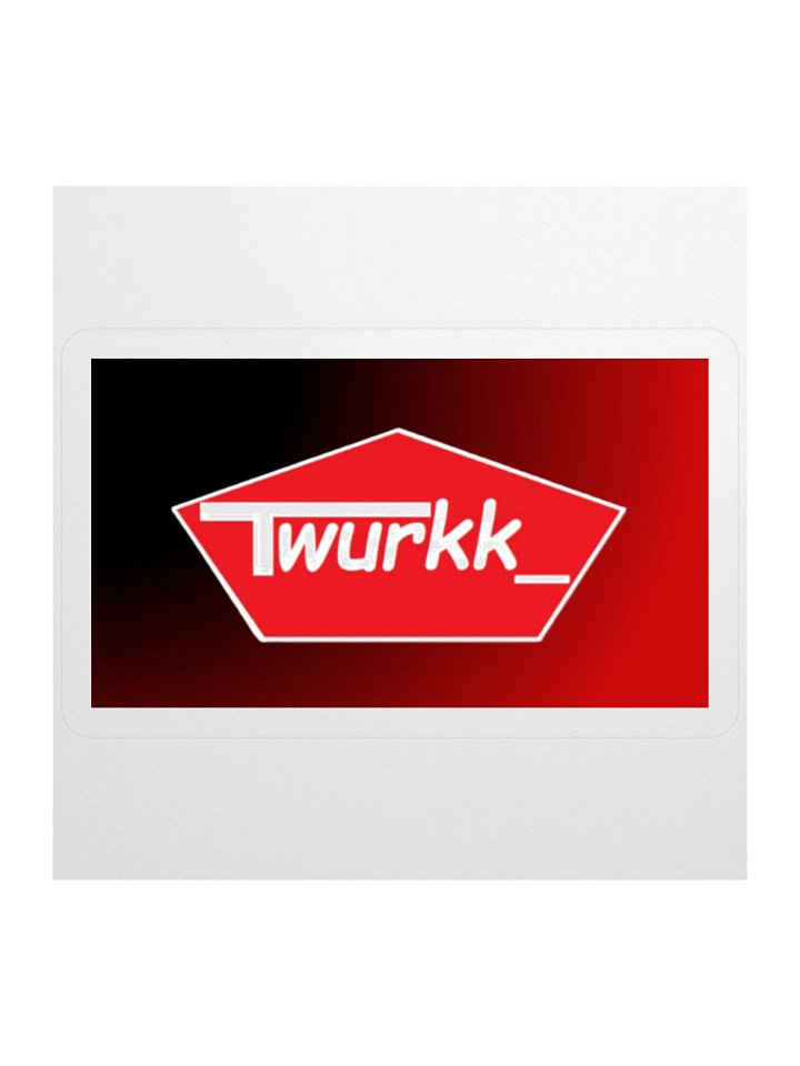 Twurkk_ Logo sticker product image (1)