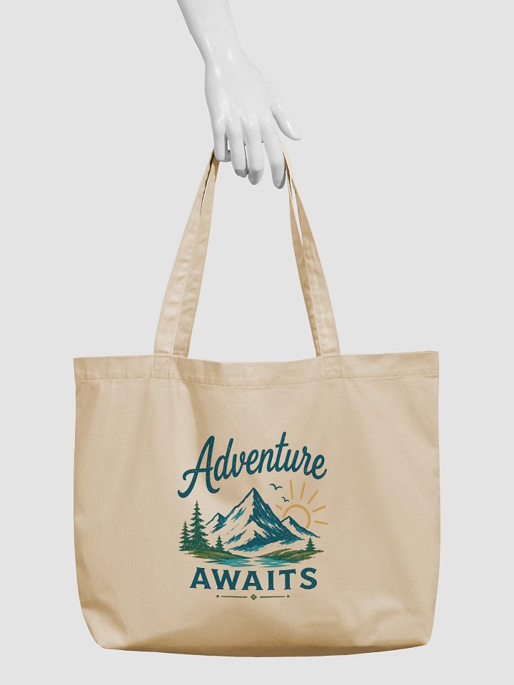 Adventure Awaits Large Eco Tote product image (1)