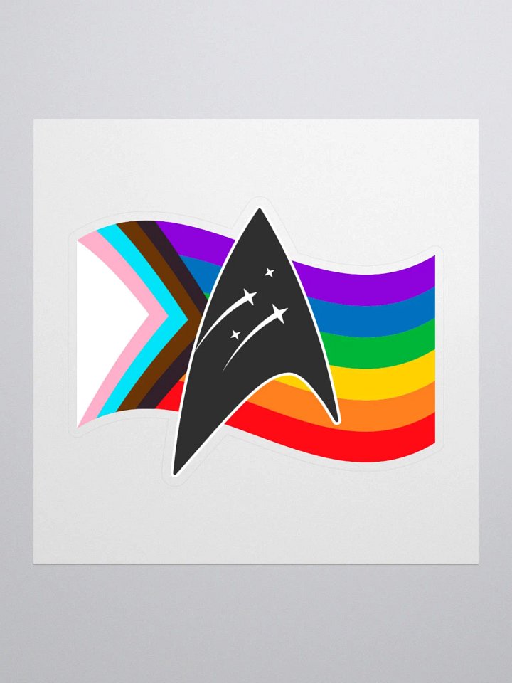 Pride flag icon sticker product image (1)