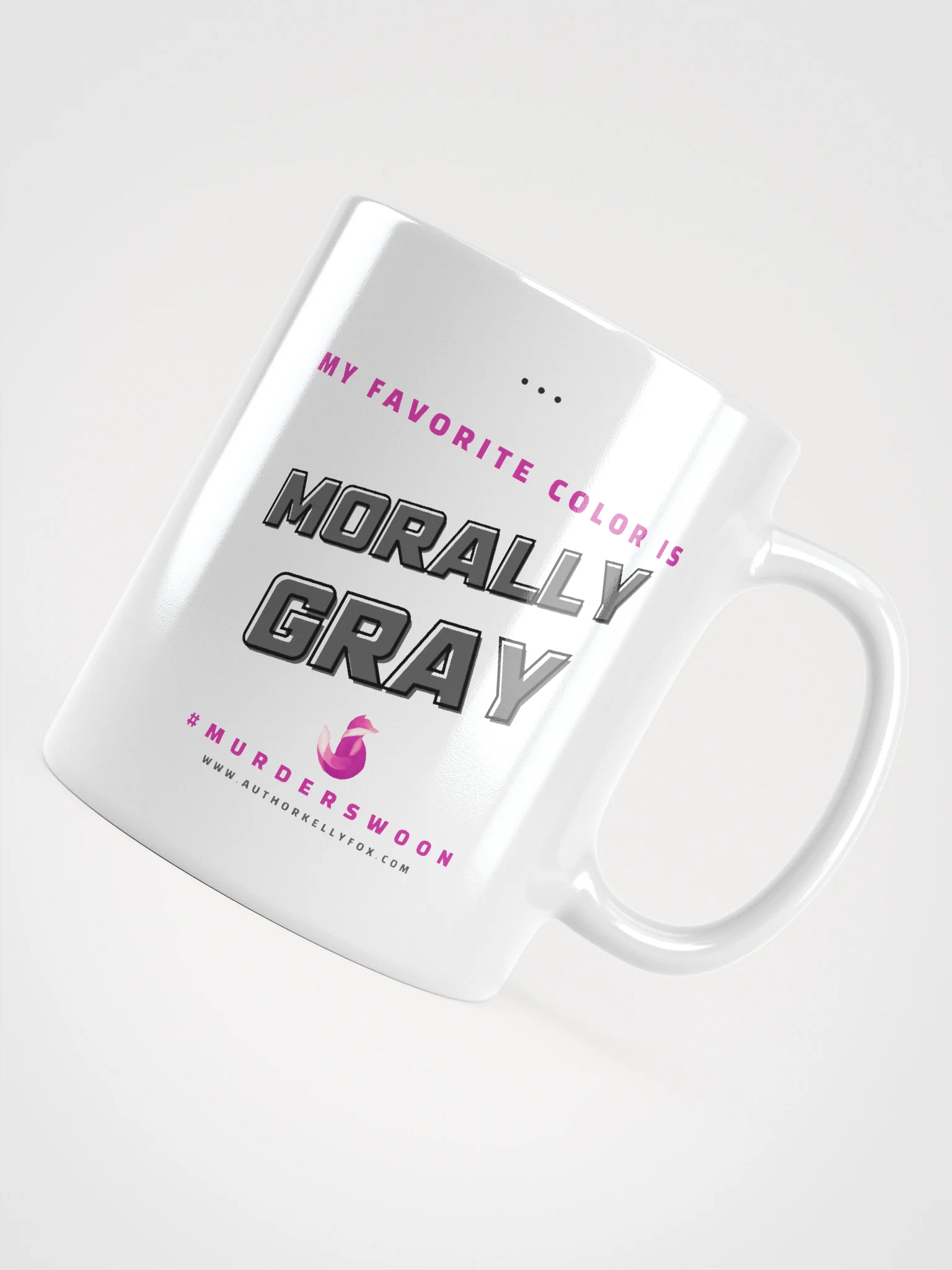 Morally Gray Mug - White product image (4)
