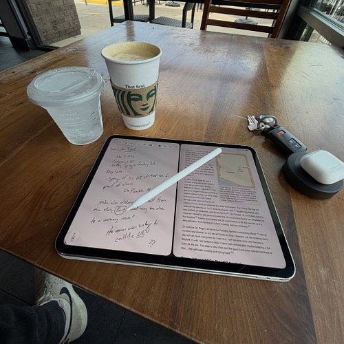 Another day, another coffee shop, more research…
#traviswalton