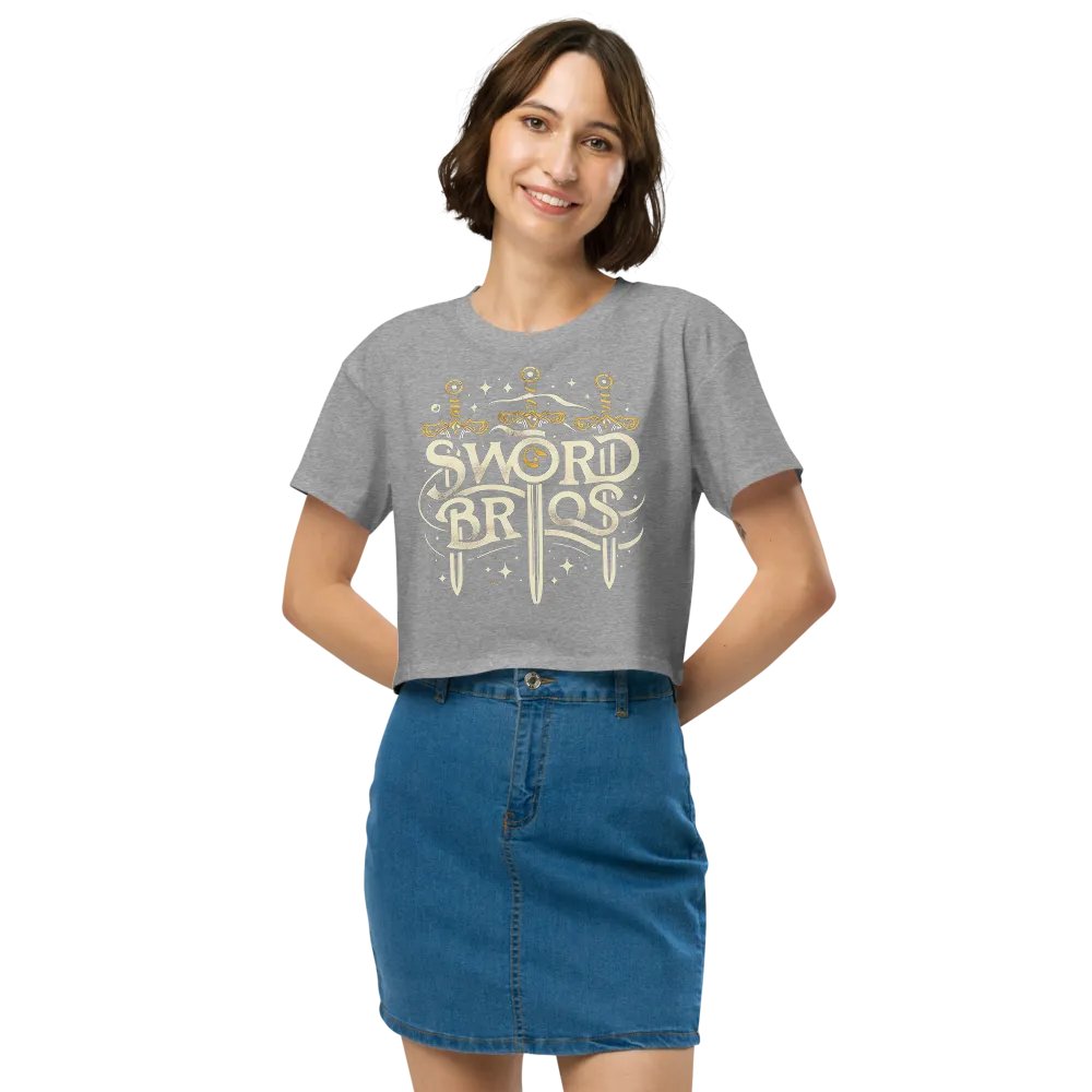 Sword Bros Crop Top product image (3)