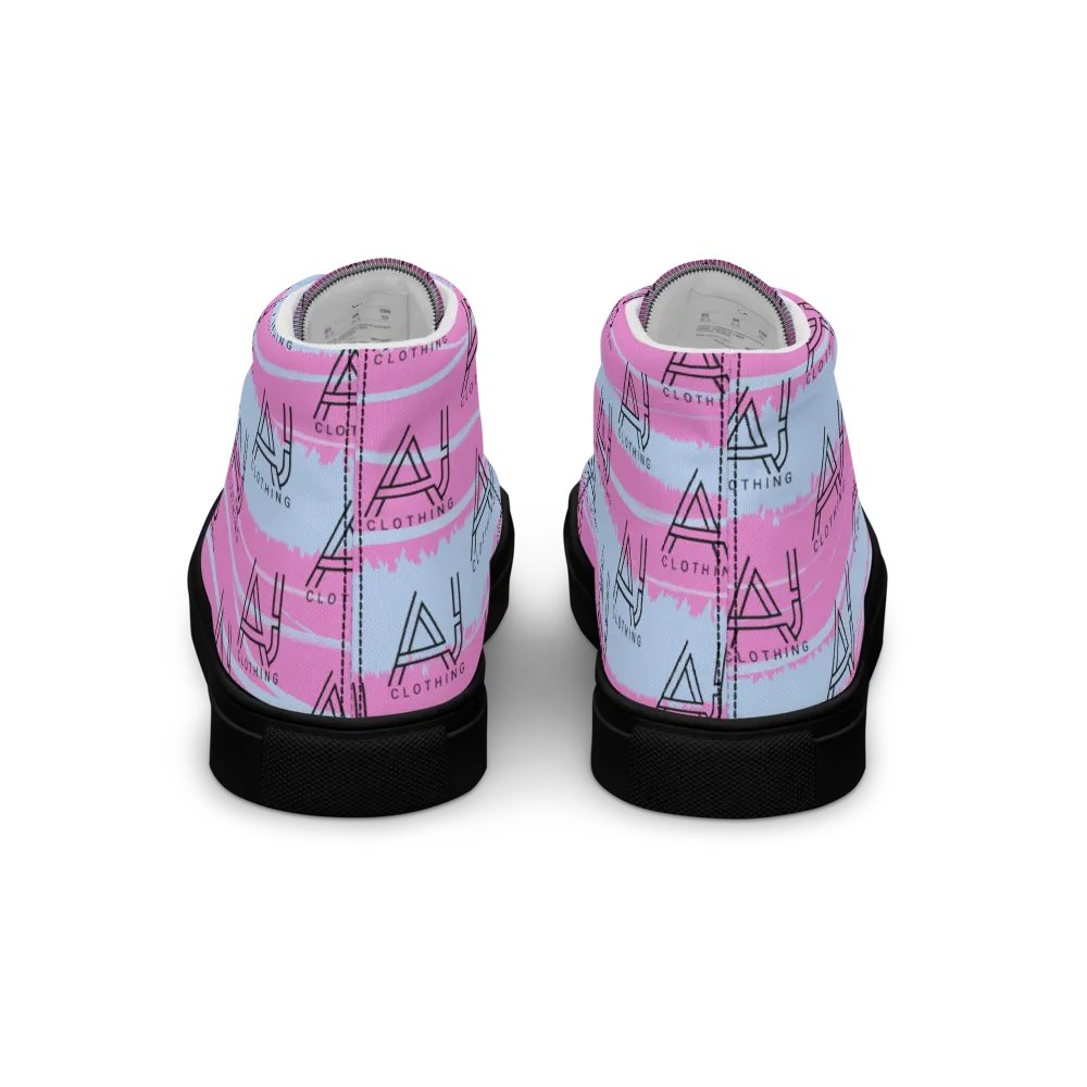 Pink blue alt high tops product image (5)