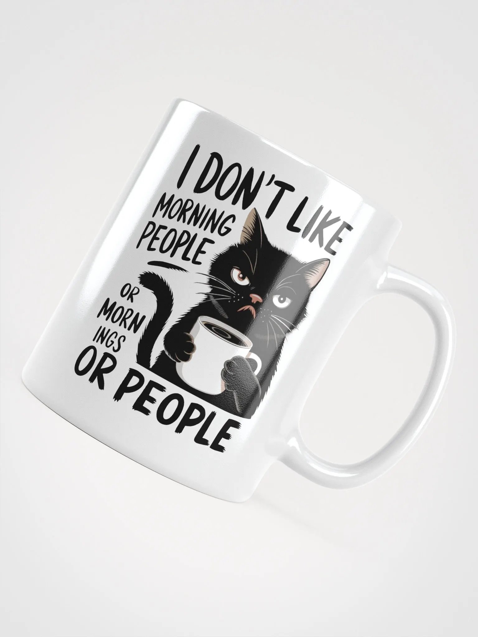 Unimpressed Cat Coffee Mug product image (12)