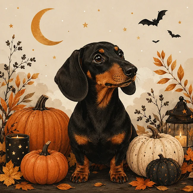 Halloween Dachshunds