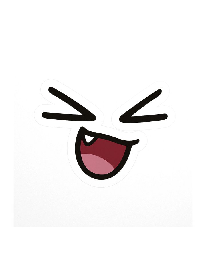 Character Face-Cut Sticker | Premium Gloss Vinyl product image (1)