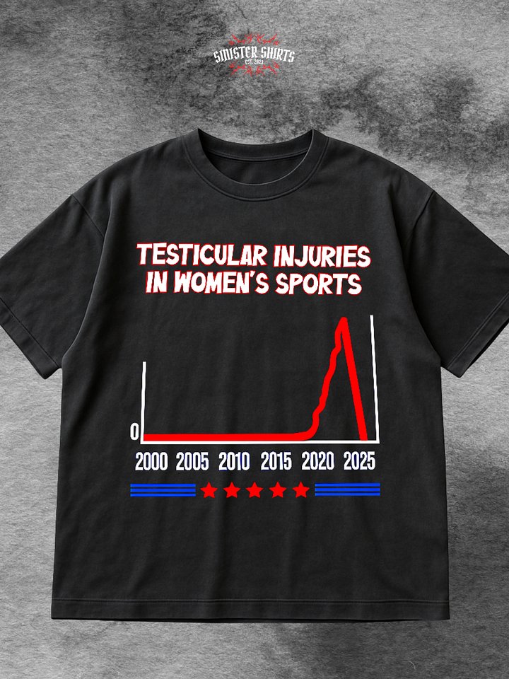 Testicular Injuries In Women Sports Shirt product image (1)