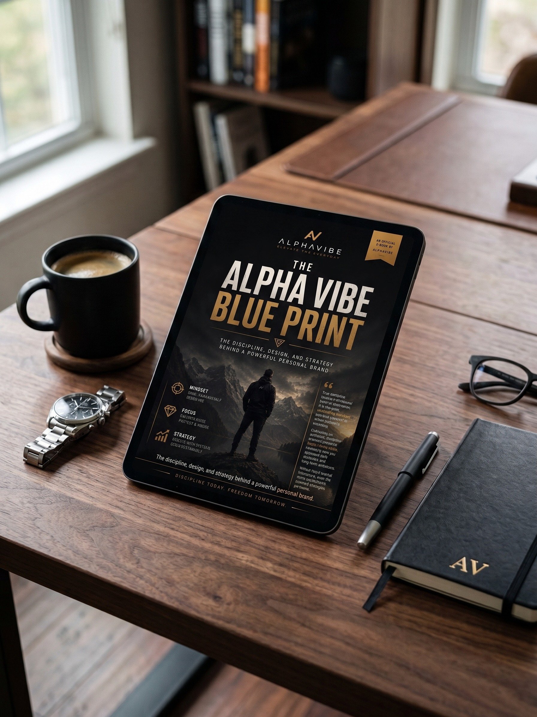 The Alpha Vibe Blueprint: The Ultimate Guide to Discipline, Minimalism, and Strategic Life Design product image (3)