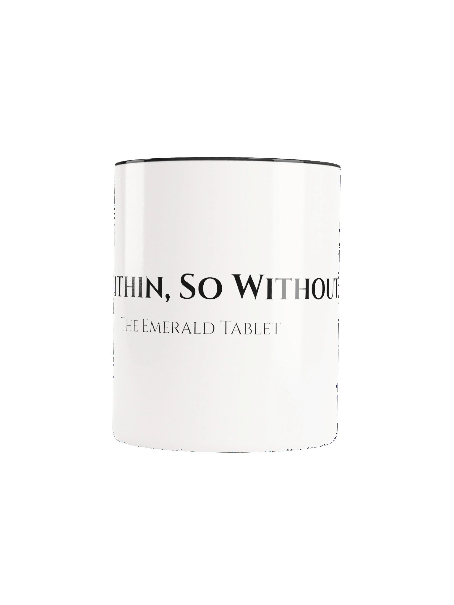 "As Within, So Without" Mug | The Emerald Tablet product image (9)