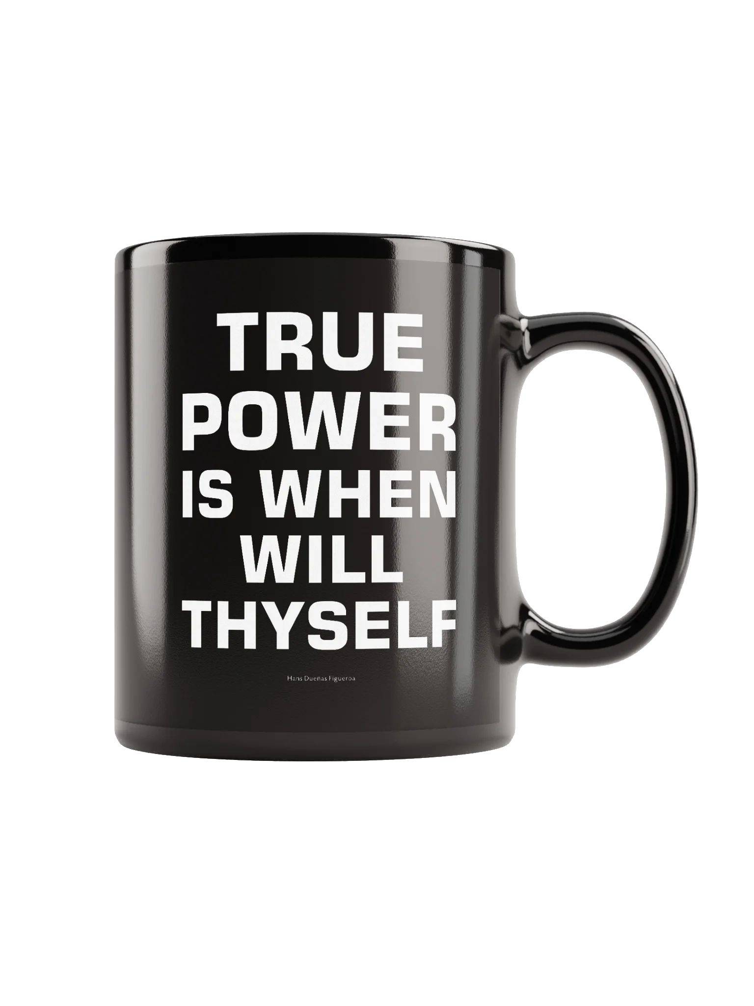 Will Thyself - Black Gloss Mug product image (1)